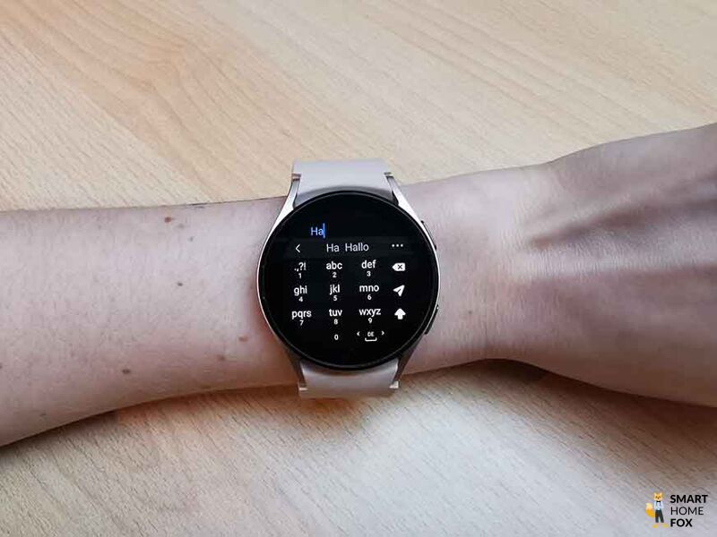 Функция ответа на Samsung Galaxy Watch 4.