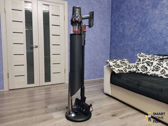 Беспроводной пылесос Deerma T50W Station с базой самоочистки