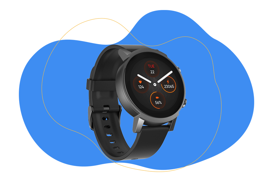 Вы можете увидеть часы TicWatch E3