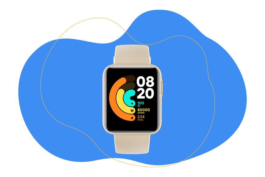 Вы можете увидеть часы Xiaomi Mi Watch Lite