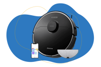 Робот-пылесос Dreame L10 Pro c приложением.