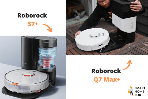Roborock Q7 Max+ vs. S7+