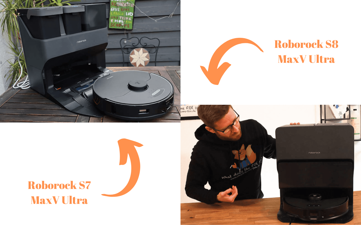 Roborock S8 MaxV Ultra vs S7 MaxV: старый лучше нового?