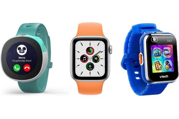 Различные детские смарт-часы.